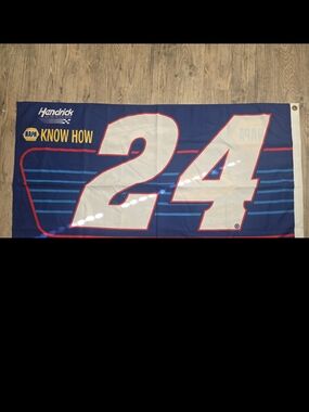 3'x5' Nascar 24 Chase Elliott Blue White Red NAPA Know How Racing Flag